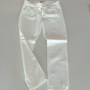 Women’s Luck Brand White Jeans Capris- Size 6